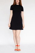 Black BCI Cotton T-shirt Dress